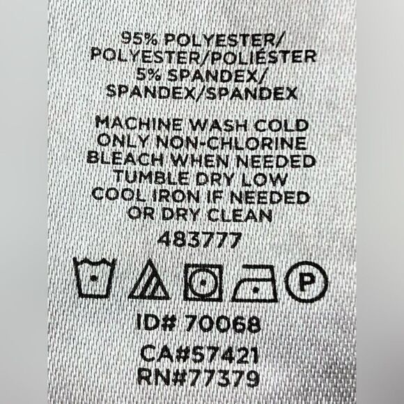 Ann Taylor Floral Top with 3/4 Length Tulip Sleeves in Cream/Brown Women’s PS - Picture 7 of 7